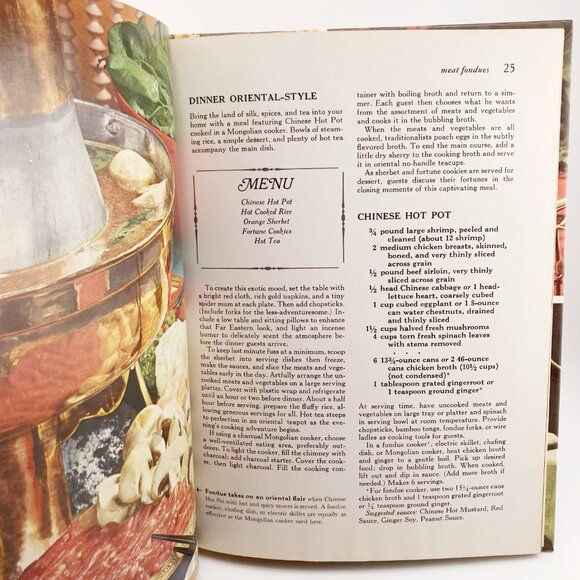 BETTER HOMES & GARDENS Vintage Fondue and Tabletop Cooking 1970s cookbook - Picture 9 of 16